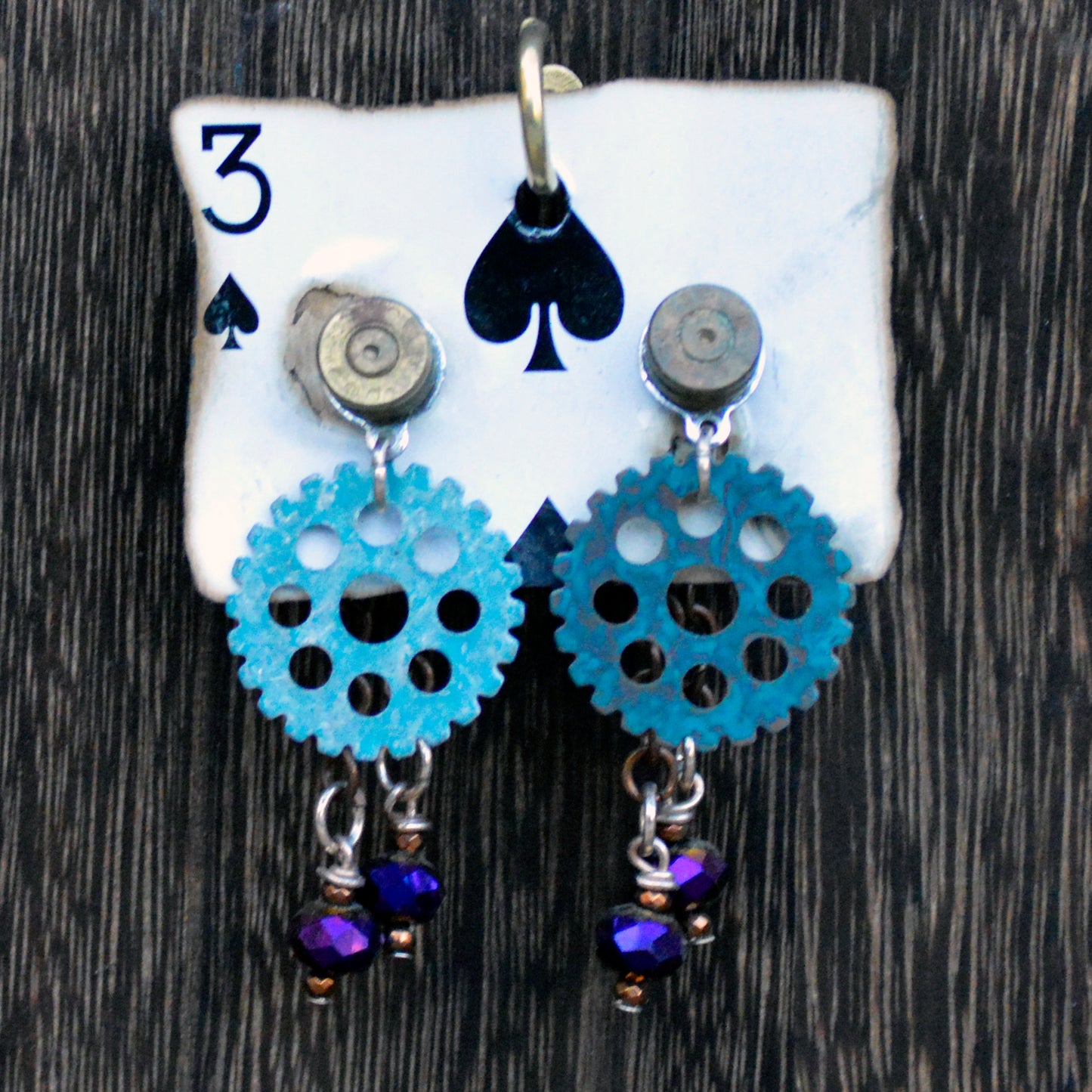 EARRINGS Bullet Shell Stud Earrings