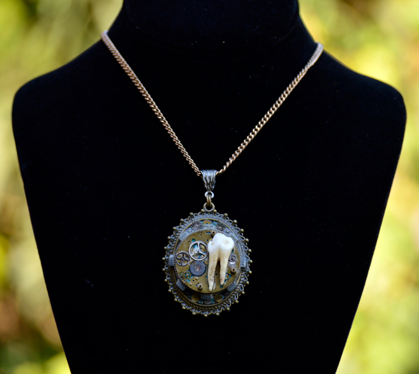 NECKLACE Postapocalyptic Steampunk Pendant Necklace