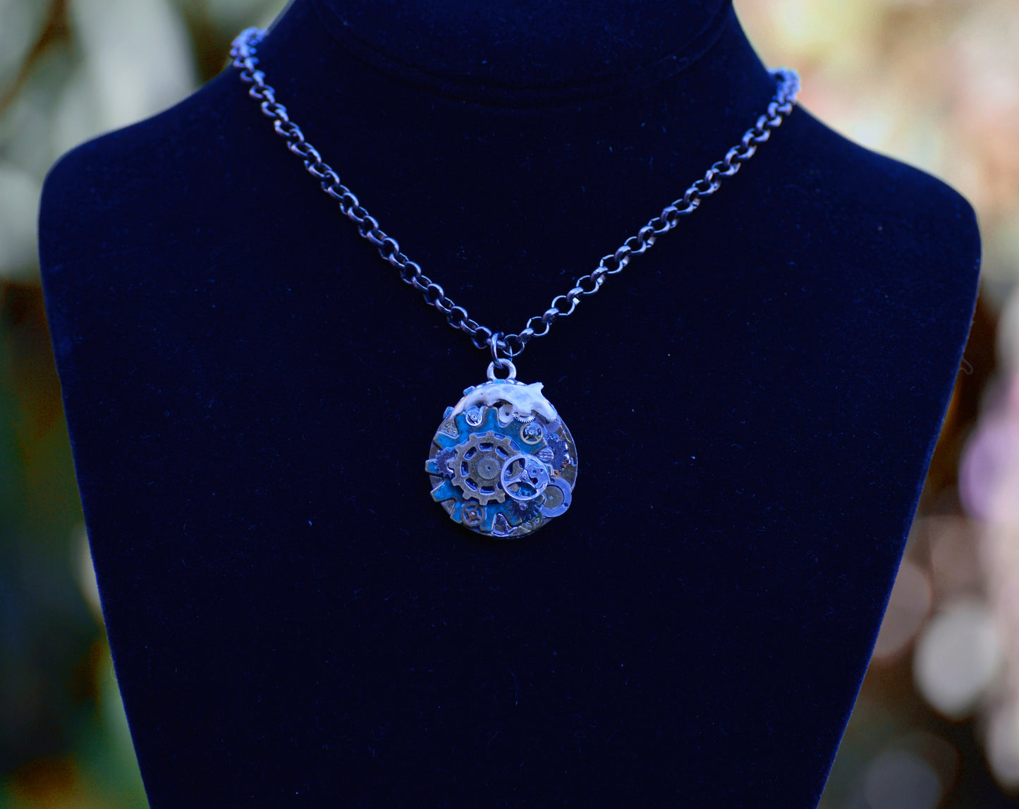 NECKLACE Postapocalyptic Steampunk Pendant Necklace