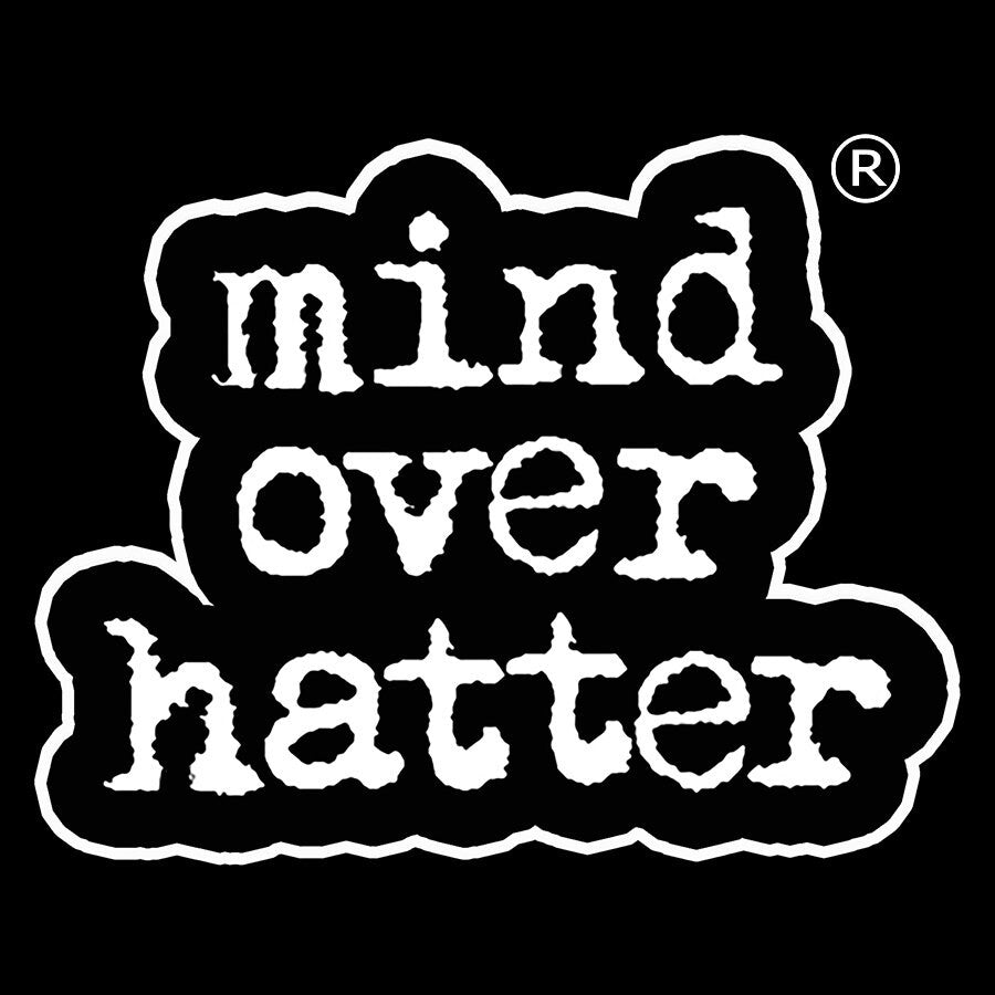 Mind Over Hatter(R) Vinyl LOGO Sticker